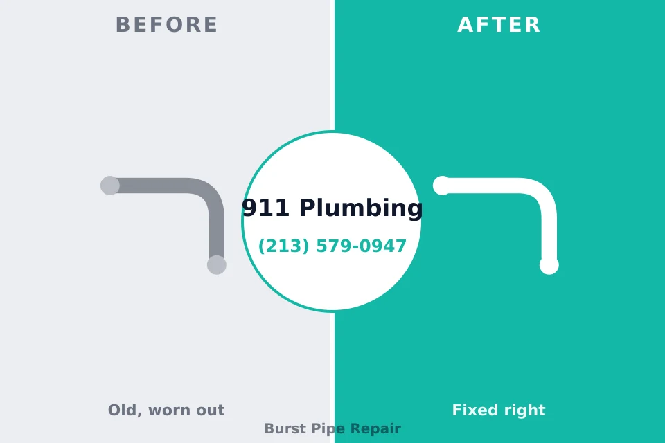 Before and after: plumbing company Washington, GA